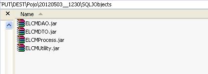Click Load Objects button to load the JAR files to the database. 1.4 Loading Static Data.
