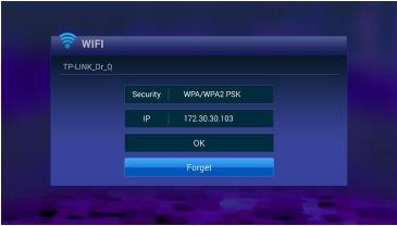 Note: If the wireless network is not encrypted, you can connect to it directly.