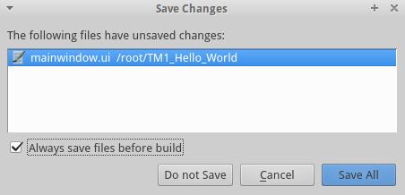 Use the property editor to change the label text to, Hello