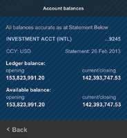 All items are sorted on the screen by the statement date and account number in ascending order. 2.