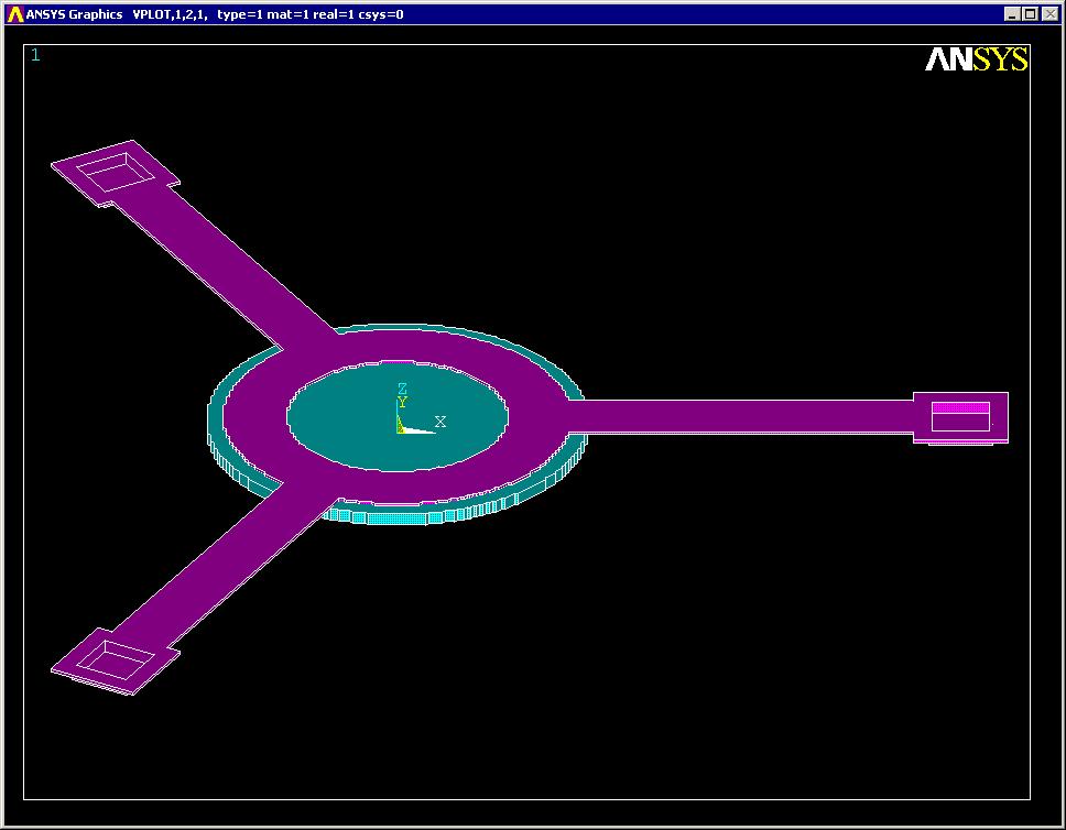tdb This loads the standard Poly-MUMPs process from Cronos Go to 3D Tools on the MEMS Pro Tool bar and select View