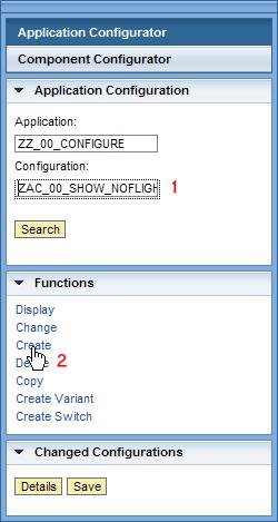 3. Second a component configuration for Web Dynpro component ZZ_00_CONFIGURE is needed.