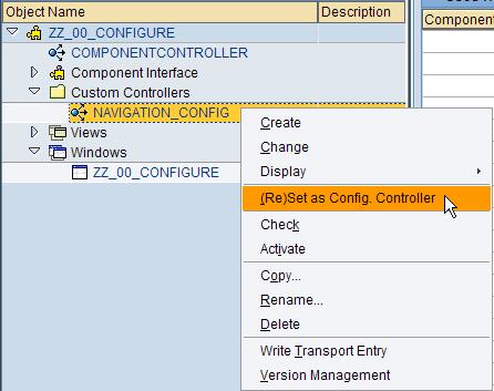 The parameter which later should steer the behavior of the application is an explicit parameter and requires a Configuration Controller.