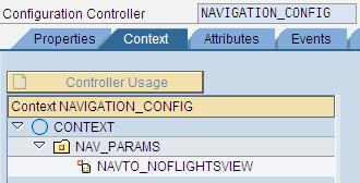 ... 03.03.2006 2. Switch to the context tab of the controller NAVIGATION_CONFIG.