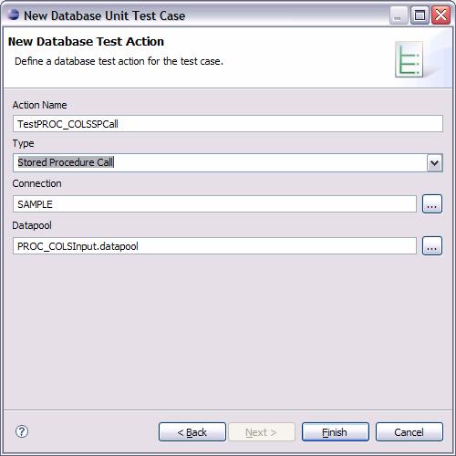 Use Case create a database unit test case