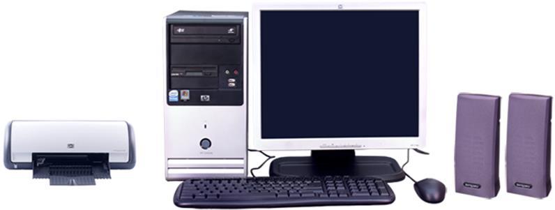 Slide 3 Desktop PC System Unit Monitor