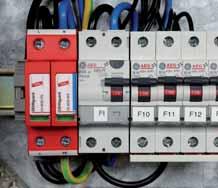 DEHNguard modular Modular Multipole Surge Arrester Complete prewired unit, consisting of a base part and plug-in protection modules Energy-coordinated within the Red/Line product family High