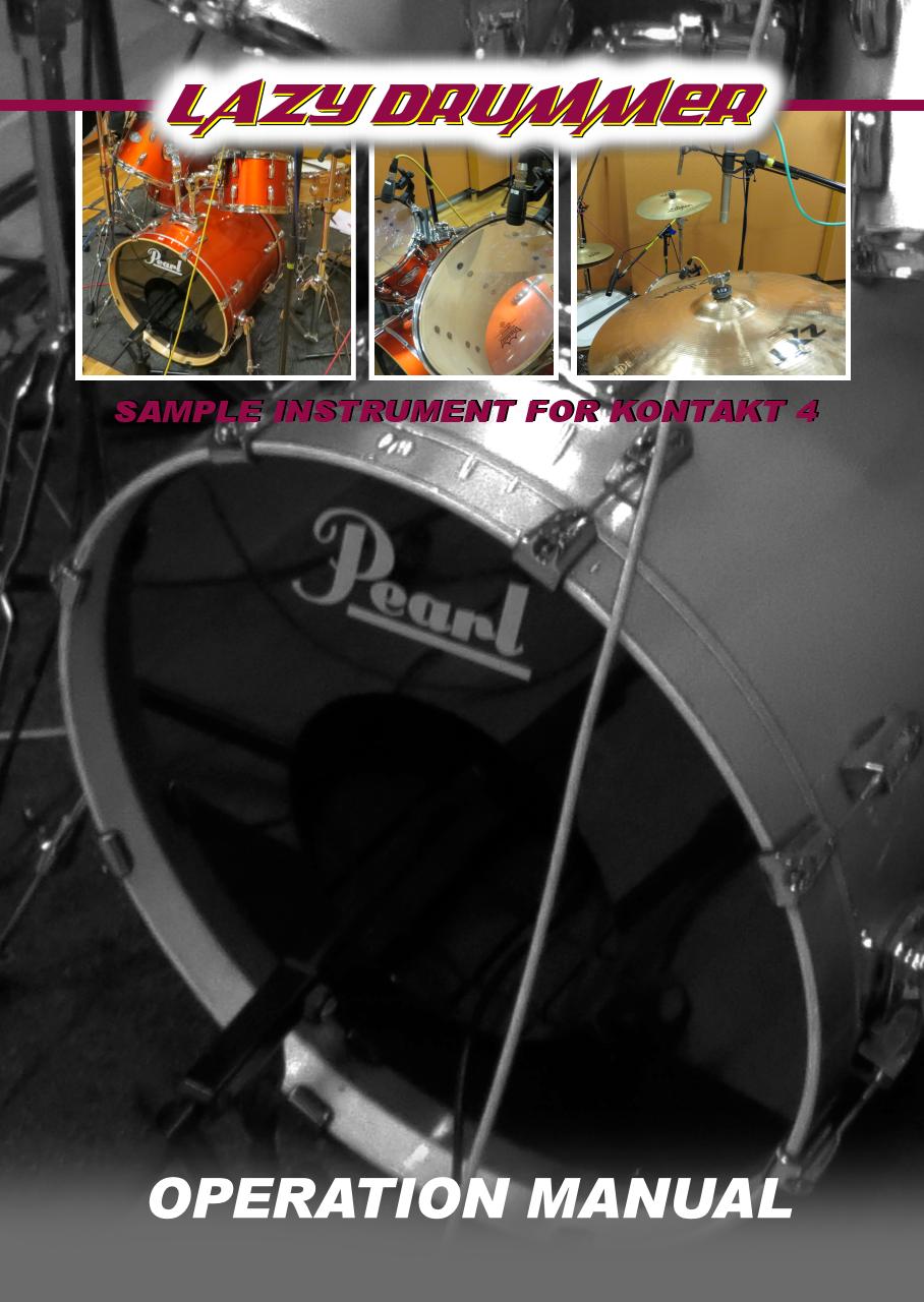 LAZY Drummer Operation Manual