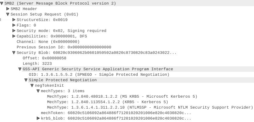 (21/1) SPNEGO Authentication example All application protocols used in active directory domains use