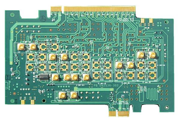 The RX SMP connectors on the riser card and CLB are intended to be electrically identical to the pad of the ASIC s TX.