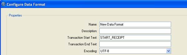 Avigiln Cntrl Center Enterprise Client User Guide Figure E. Set Transactin Surce Name and Descriptin page 9. Click Finish.