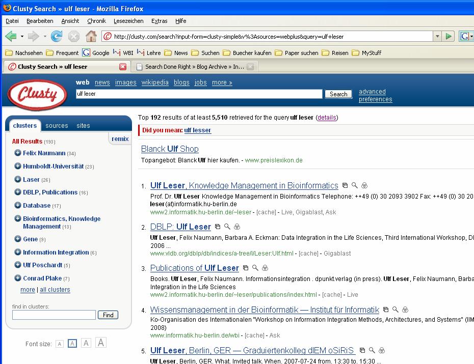Processing Search Results The research breakthrough