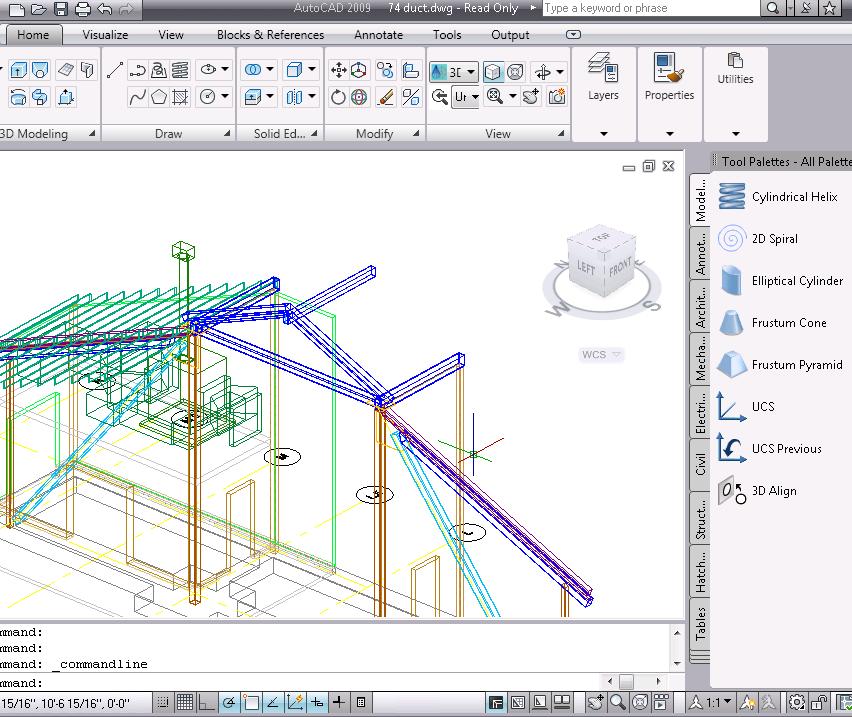 Lesson 2: Switching Between AutoCAD 2009 Workspaces In this lesson, you will help John Cad and Partners to switch workspaces to display tools that are relevant in creating a 3D model.