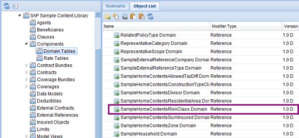 7. If a column detail has a default value, open the SAP Column Default Values component, create a row, enter the column name and its default value, and select the