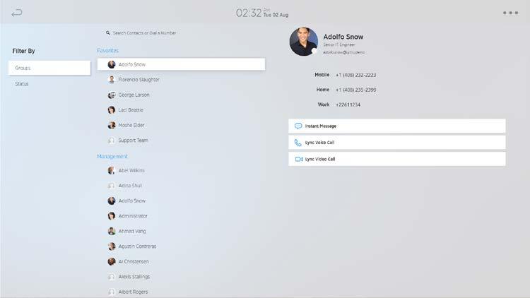 If you have Enterprise Voice enabled with your Skype for Business deployment you can dial landlines or mobile phones numbers from the Find a contact or dial a number search box.