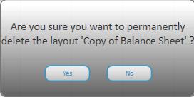 action: Generate Select Yes to continue with the deletion, or No to return to the previous window.