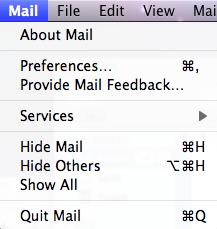 3 : Configuring your email client (Apple Mail) Step 1 Open Apple Mail.
