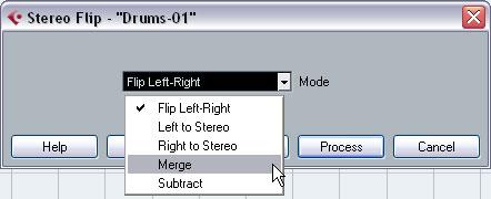and right channel. Copies the left channel sound to the right channel. Copies the right channel sound to the left channel. Merges both channels on each side for mono sound.