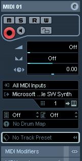Introduction For each MIDI track, you can set up a number of track parameters, or modifiers, and MIDI effects.