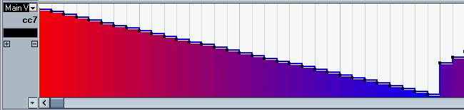 However, this will create a very large number of MIDI events, which can cause MIDI playback to stutter in some situations. A medium-low density is often sufficient.