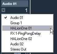 Apply insert effects, see Audio effects on page 95. Copy channel settings and apply them to another channel, see Copying settings between audio channels on page 89.