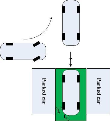 Figure 4. Selection of random point 3.1 Path planning of parallel parking Figure 3(a).