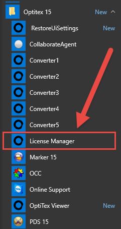 Activating Your License: After installing the Optitex network license manager, you can proceed with activating your license.