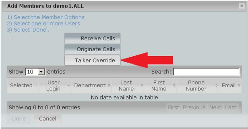 4.2 Add Users to a group Select the Group then click the Members tab. The Members list will open.