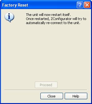 A message will be shown warning that all layouts currently stored on the multiviewer will be overwritten. Ensure that any unsaved settings are backed up before proceeding.