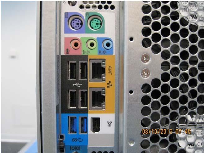 5.) Use of embedded NIC ports for ISIS connectivity Important Information The Z820 has two embedded NIC ports. One port is the 82574L.