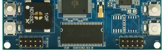 button switches - Eight LEDs - Eight spare analog pins - 24 spare digital pins 8-bit Atmel Microcontrollers Application Note Preliminary 1 Introduction The Atmel XMEGA-A1 Xplained evaluation kit is a