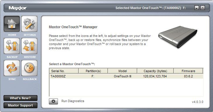 MAXTOR ONETOUCH III MINI EDITION WINDOWS INSTALLATION Using the OneTouch III Mini Edition Once installed, you can use your new OneTouch III Mini Edition in the same way you use the other drives on