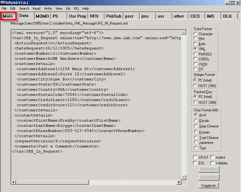 The XML structure is now formatted and much easier for a human to read. 26.