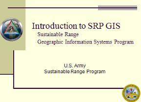 dictionary How to use the SRP QAP geodatabase GIS for Range Staff Course Range Safety