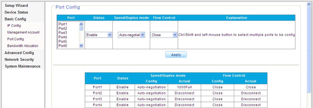 2.1 Account Management Users can register new user name and password or reset password in this page.