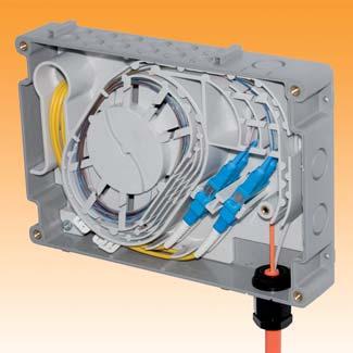 External Customer Splice Box The External Customer Splice Box is designed for use on the external wall of residential or small business premises.