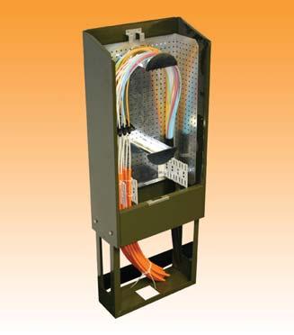FTTH Streetside Cabinet The FTTH Streetside Cabinet is designed to offer a distribution/drop cable access point within a blown fibre network.
