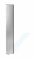 CRP-E03 Supporting column in stainless steel AISI 304 with removable inspection opening for installation of components provided by the customer (max.