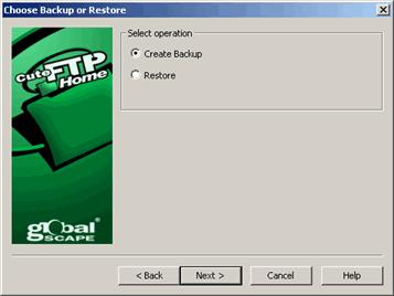 2. Click Create Backup, then click Next. The Lcal Backup Wizard appears. The Lcal Backup Wizard cntains the list f all lcal files and directries n yur lcal cmputer. 3.
