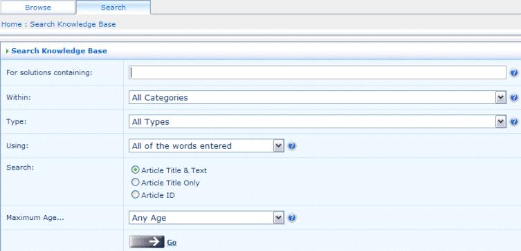 USING THE KNOWLEDGE BASE GlbalSCAPE's Knwledge Base, http://kb.glbalscape.cm, prvides infrmatin in HOW TOs, FAQs, and ther types f articles.