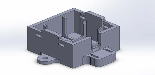 Application of RP in Product Development Create a CAD model using a CAD software (i.e, SolidWorks) as shown below. Save the CAD file as an STL file.
