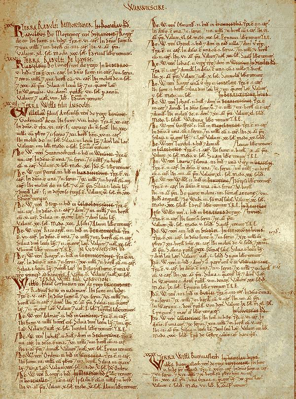 Digital preservation High risk but still little awareness outside focused sectors (libraries, archives, e-science) The 1086 Domesday Book, instigated by William the Conqueror, is still intact and