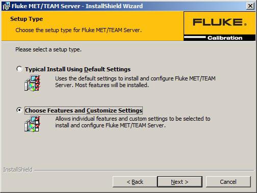 Fluke Calibration Software Installation Guide Setup Wizard Once the prerequisites have all successfully installed, the language selection dialog is shown.