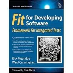 FIT/FitNesse FIT - Framework for Integrated Tests captures business rules in a simple table format FitNesse Collaborative Wiki for building and executing tests Runs tests by reading HTML files, looks