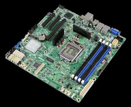 Intel Server Boards Supporting the Intel Xeon Processor E3-1200 v6 Family RELIABLE SOLUTIONS MADE EASY Get Intel Server Products built on a foundation of high-quality technology in the sixth