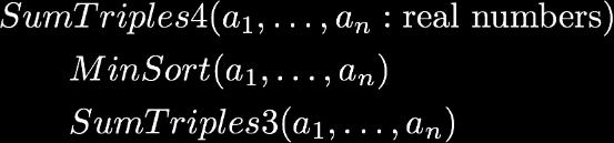 Summing Triples: HOW (4) O(n 2 ) O(n 2 log n) Max of these: O(n 2 log n) SumTriples4 does