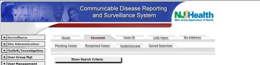4) You get a pop-up telling you that Ebola RUI Pending cases for MY LHD has been added