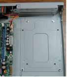 There are two hard disk kits in the NAR-5520 system : Hard disk fixed plate