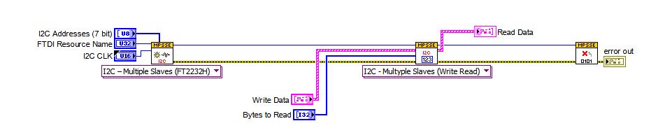 5.6. I2C Multiple Slaves As an extension of the single-slave connection above, multiple I2C slave devices can be connected in parallel.