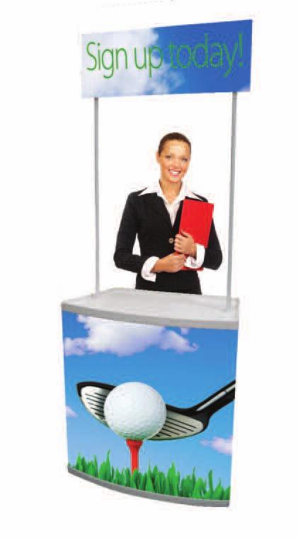 Promoter An extremely cost effective demonstrator unit that is lightweight, portable and simple to assemble.